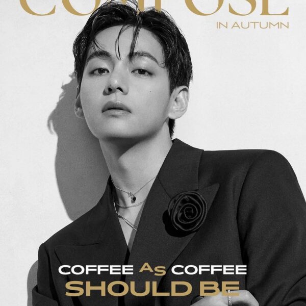 251020 Compose Coffee on Instagram with V