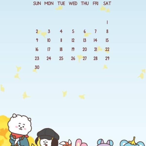251024 BT21 Instagram Channel - Don’t skip autumn🍁 Download our new autumn wallpaper, specially made for UNISTARS here!✨