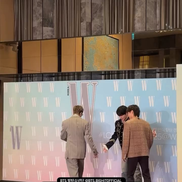 W Korea IG Story feat. Namjoon, Hobi & Taehyung at the W Korea ‘Love Your W 2025’ event - 151025