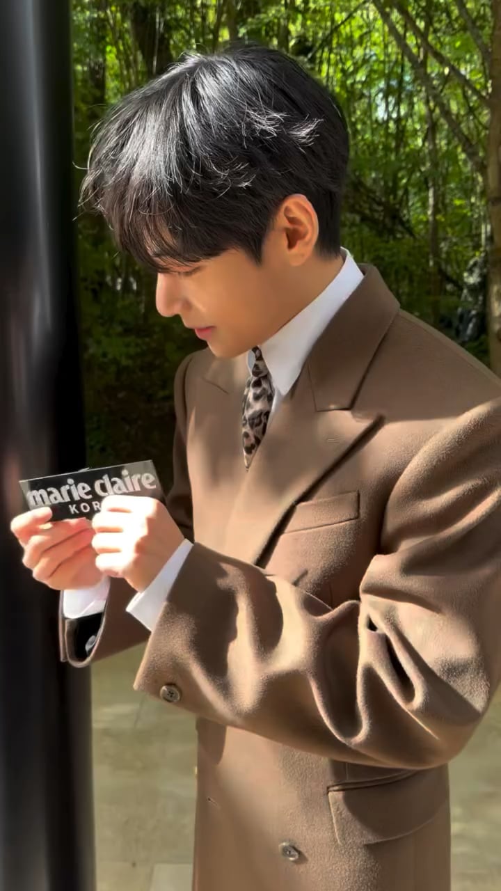 Marie Claire Korea IG Post feat. Taehyung at the Celine Summer 2026 show - 051025