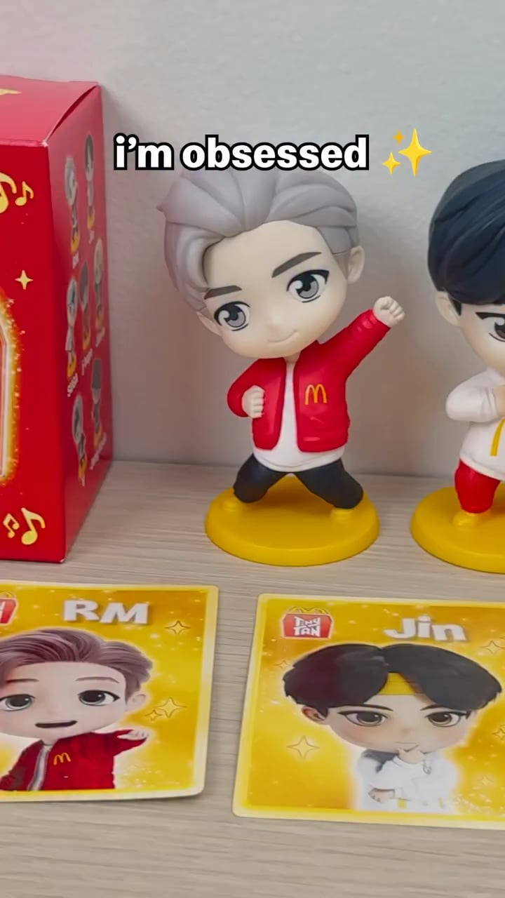 251008 McDonald’s Happy Meal on Instagram (featuring TinyTan): here for the lore. TinyTAN Encore Edition out now