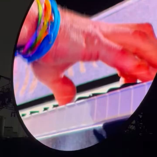 Jin made a special appearance on Night 3 of Coldplay’s ‘Music of the Spheres’ concert in Seoul and performed “The Astronaut” live - 190425