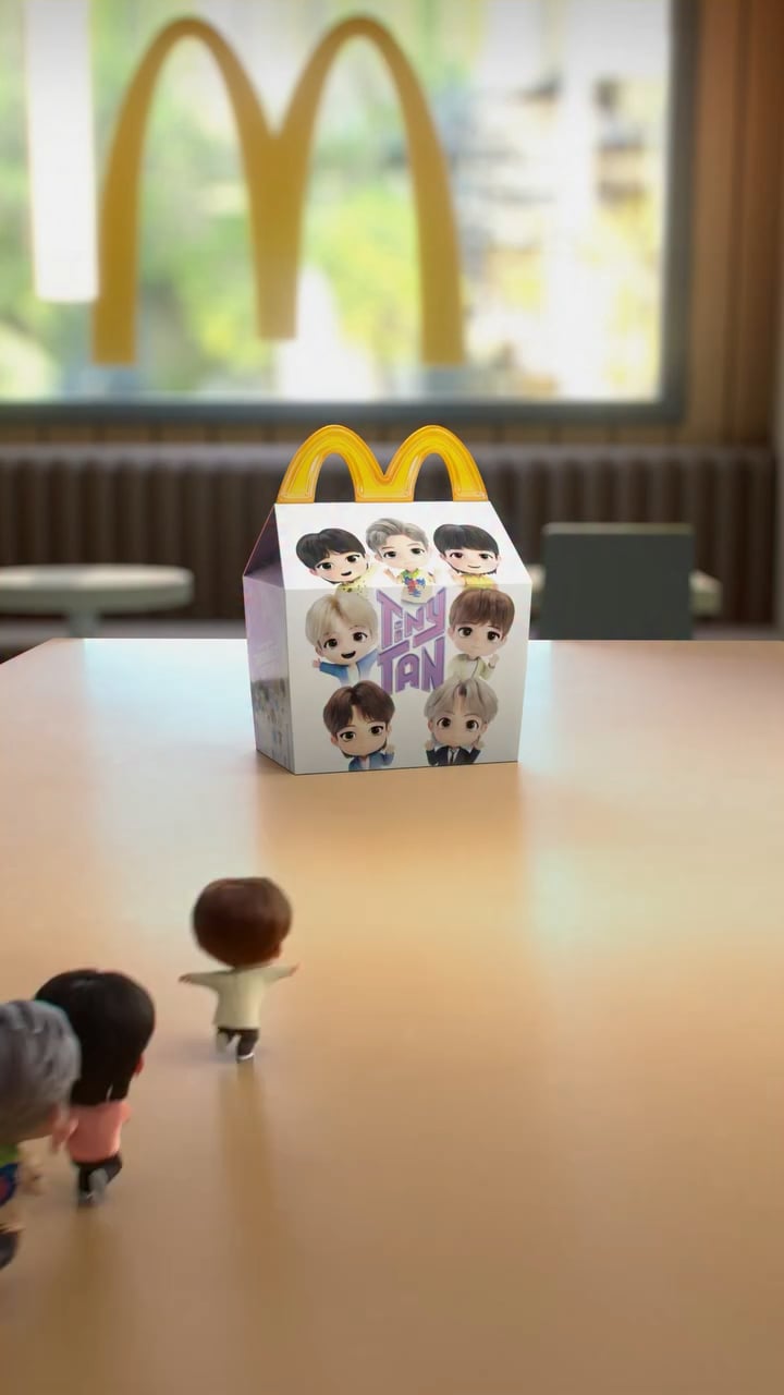 251014 McDonald’s Happy Meal on Instagram (featuring TinyTan): TinyTAN Encore Edition fit check. have u collected them all?