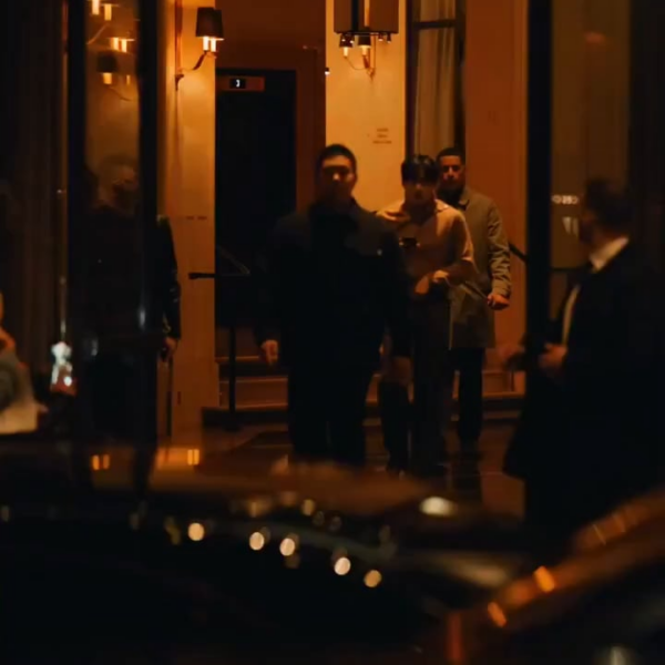Taehyung heading to the CELINE after party via Photographer Dat Huynh - 051025