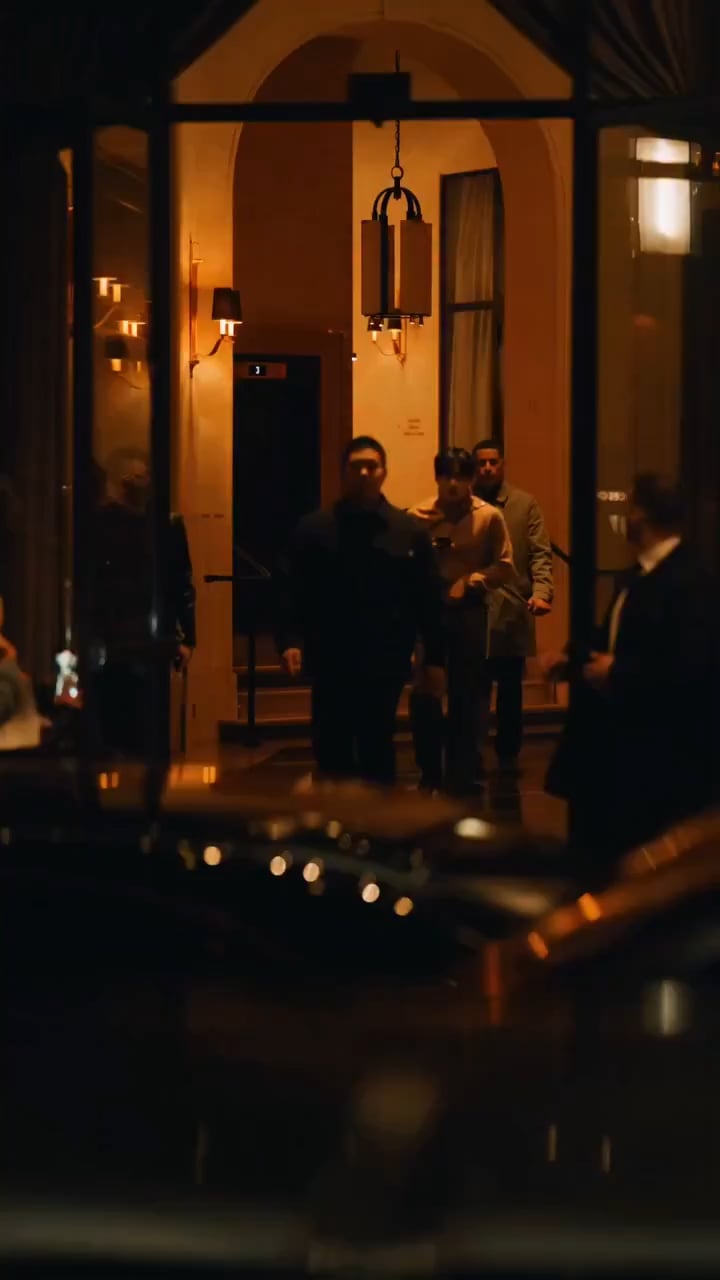 Taehyung heading to the CELINE after party via Photographer Dat Huynh - 051025