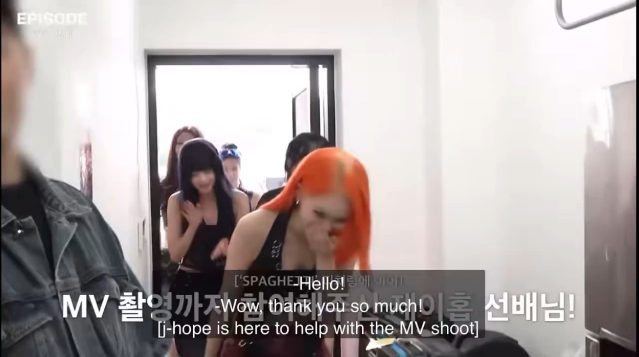 [LE SSERAFIM] A kick specially for you | 'SPAGHETTI (feat. j-hope of BTS)' MV Behind | EPISODE - 251025