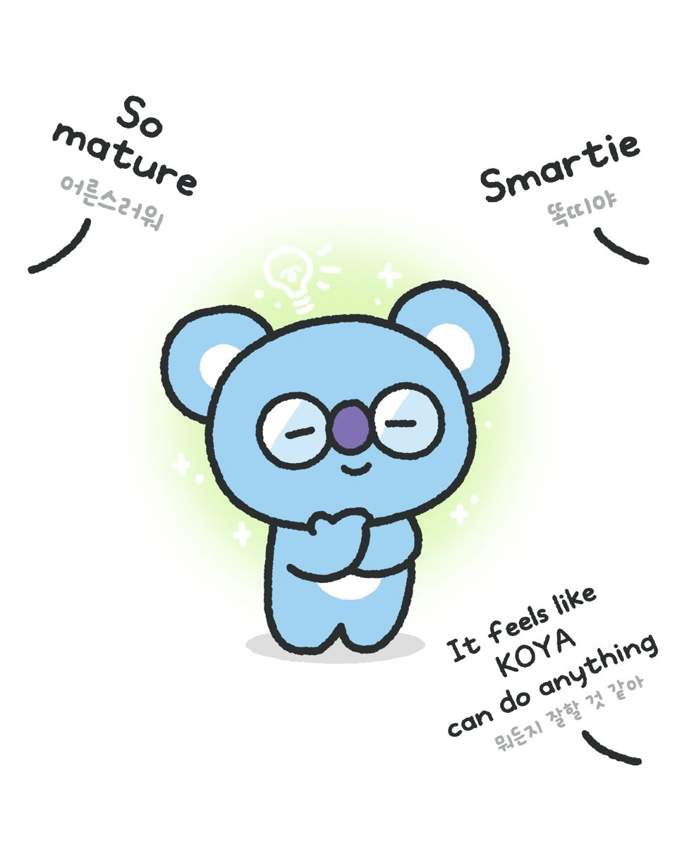 251023 BT21 on Twitter: Who turned this chic cutie into a chatterbox??!?