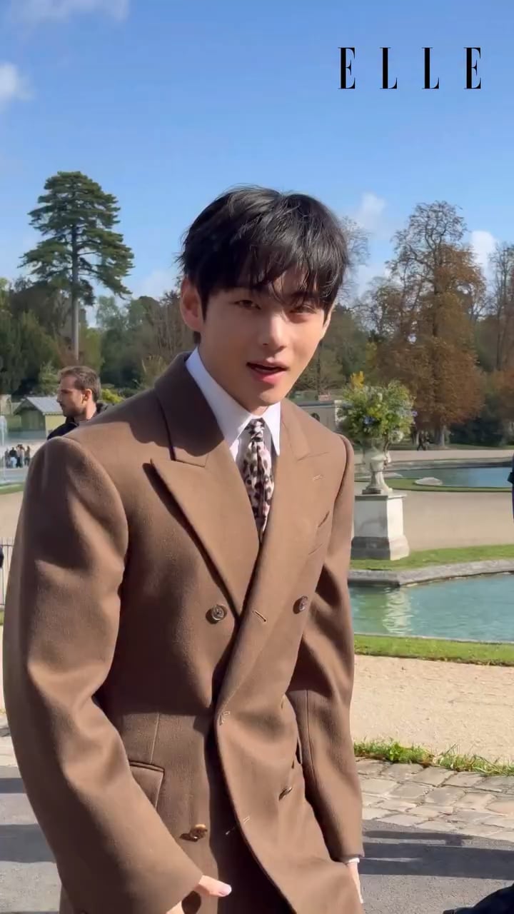 Elle Japan IG Post with Taehyung at the Celine Summer 2026 show - 051025