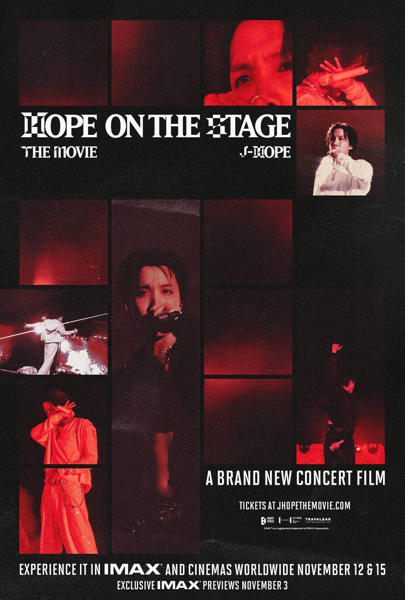 [BTS Official Twitter] j-hope Tour 'HOPE ON THE STAGE' THE MOVIE Experience it in IMAX & Cinemas Worldwide - 011025