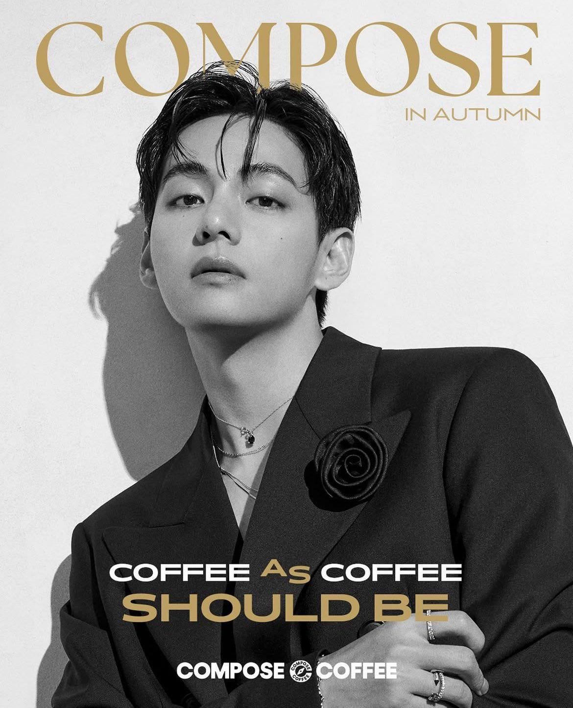 Compose Coffee IG Post with Taehyung 201025