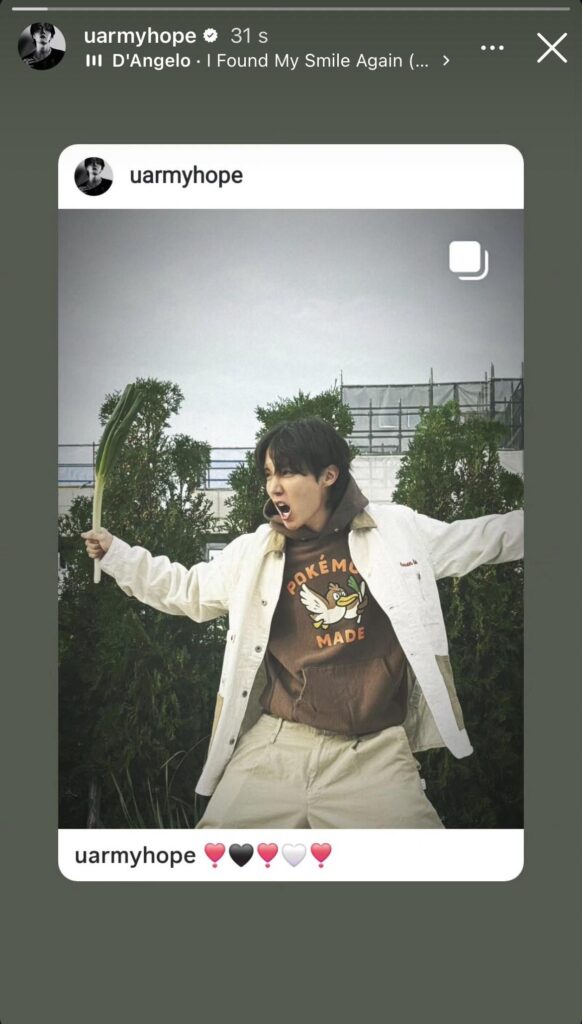 Hobi IG Story 191025