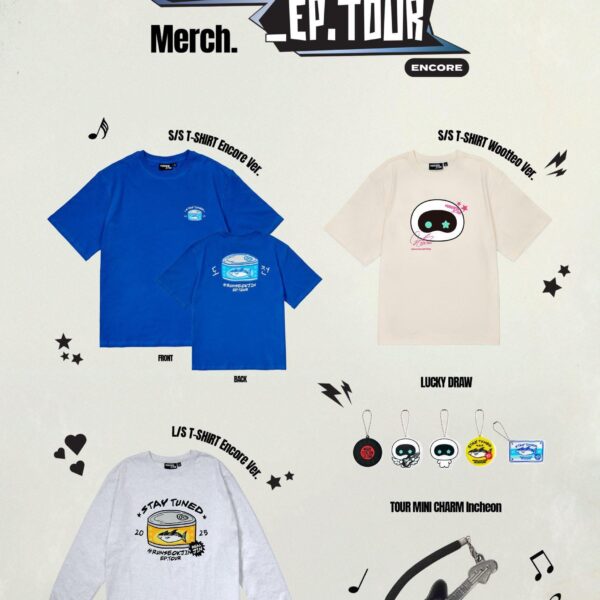 [HYBE MERCH Twitter] Jin 'RUNSEOKJIN_EP.TOUR' ENCORE Merch. - 281025