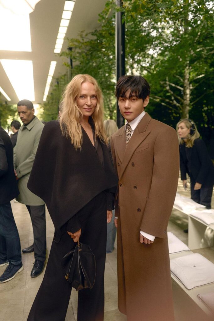 Mint Magazine Thailand Twitter feat. Taehyung at the Celine Summer 2026 show - 061025