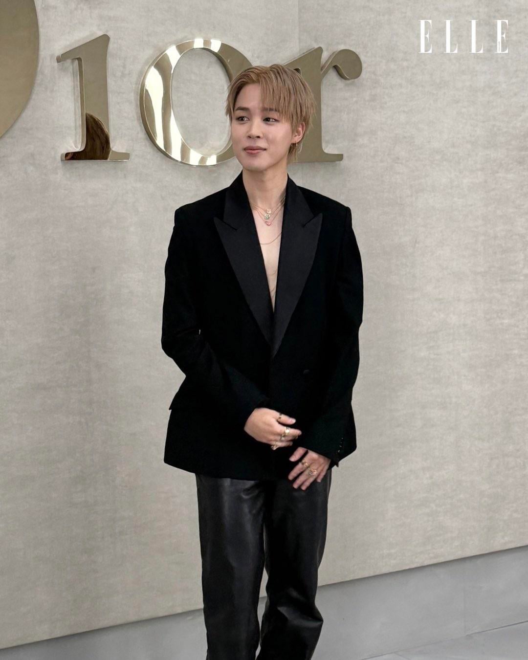 Elle Thailand Twitter with Jimin at the Dior SS26 show - 011025