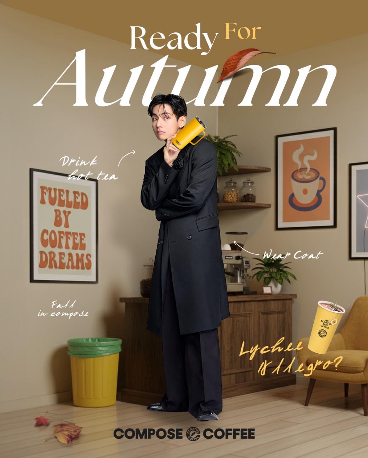 Compose Coffee IG feat. Taehyung 171025