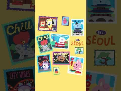 251001 BT21 - Ta-da ! BT21’s own Seoul moments✨