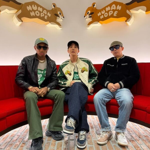 Nigo IG Post with Hobi & Pharrell - 221125