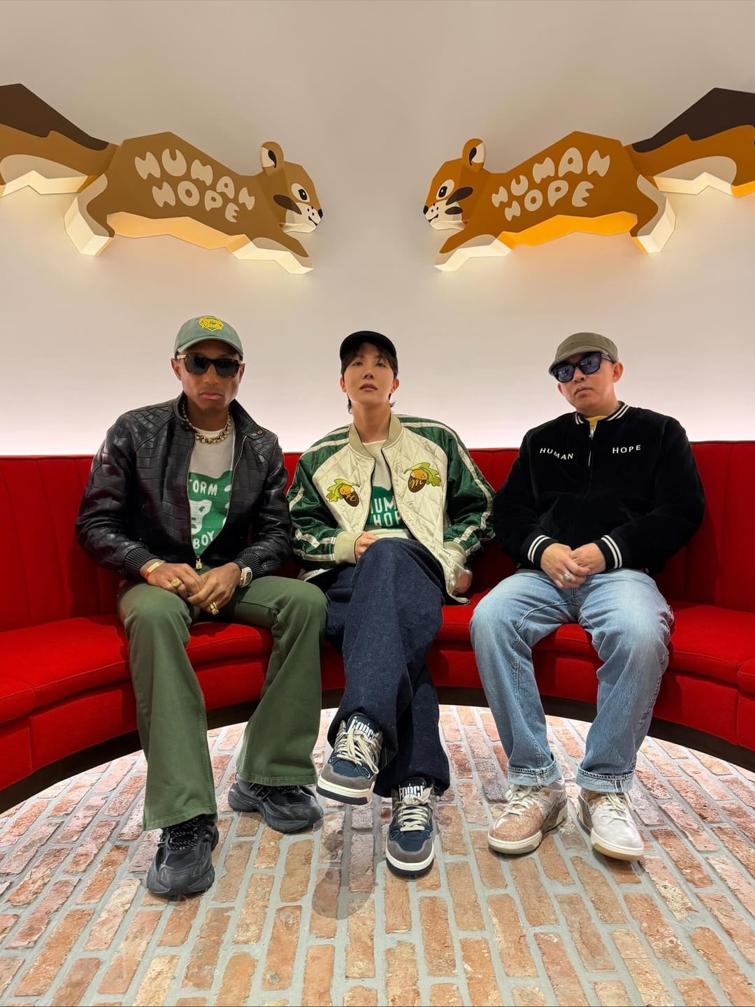 Nigo IG Post with Hobi & Pharrell - 221125