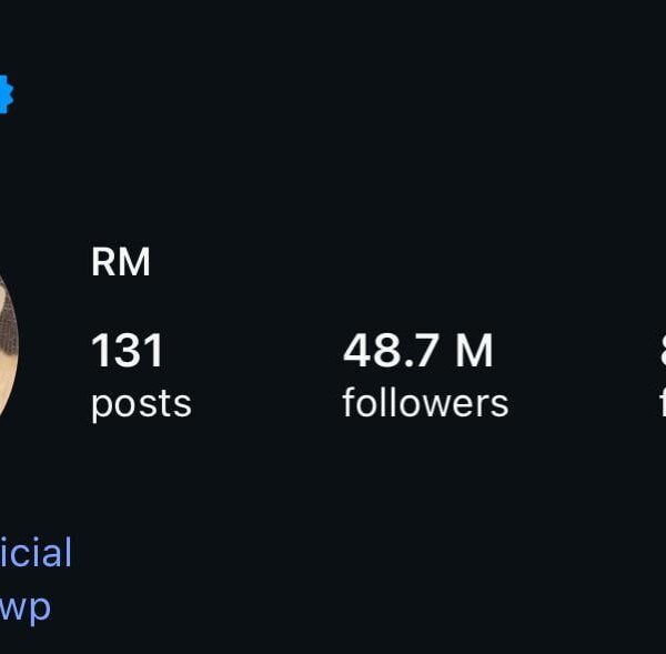 Namjoon has updated his IG profile pic, again 071125