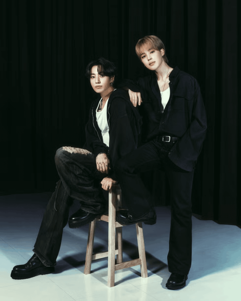 251127 ELLE Japan: Exclusive shoot and video featuring BTS's Jimin and Jung Kook!