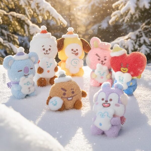 251120 Line Friends Square on Instagram: Even if it’s cold outside, this season feels the warmest with you ❄️