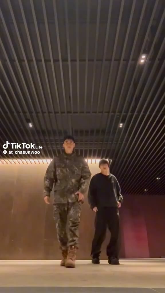 251122 Cha Eunwoo on TikTok with Jungkook