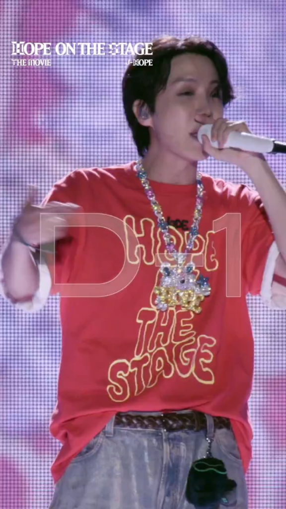 [HYBE MERCH] <j-hope Tour 'HOPE ON THE STAGE' THE MOVIE> D-1 Countdown Experience j-hope’s dazzling performance on the big screen! - 111125