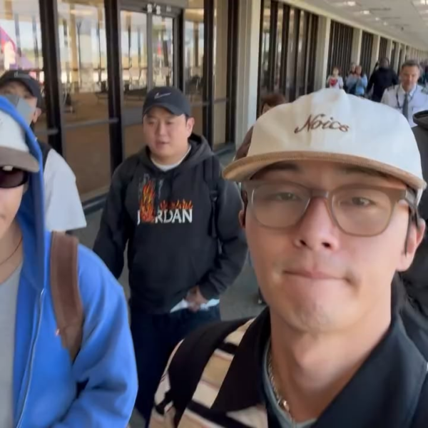 Park Seojoon IG Post with Taehyung (video 2) 291125