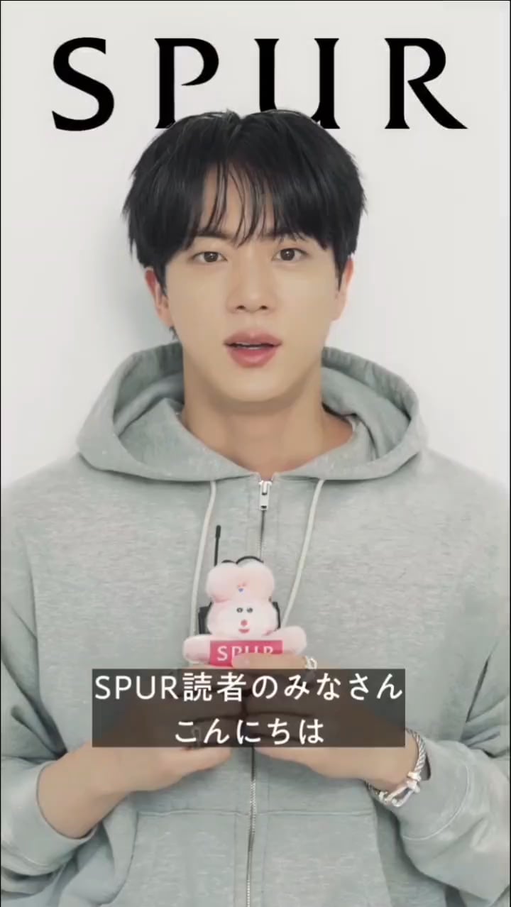 251114 SPUR Magazine on Instagram featuring Jin
