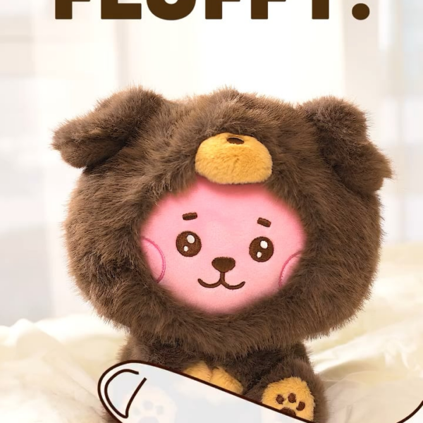 251124 Line Friends US on Instagram: Pat me softly 🥺 (📌Rub the screen to see what happens!)