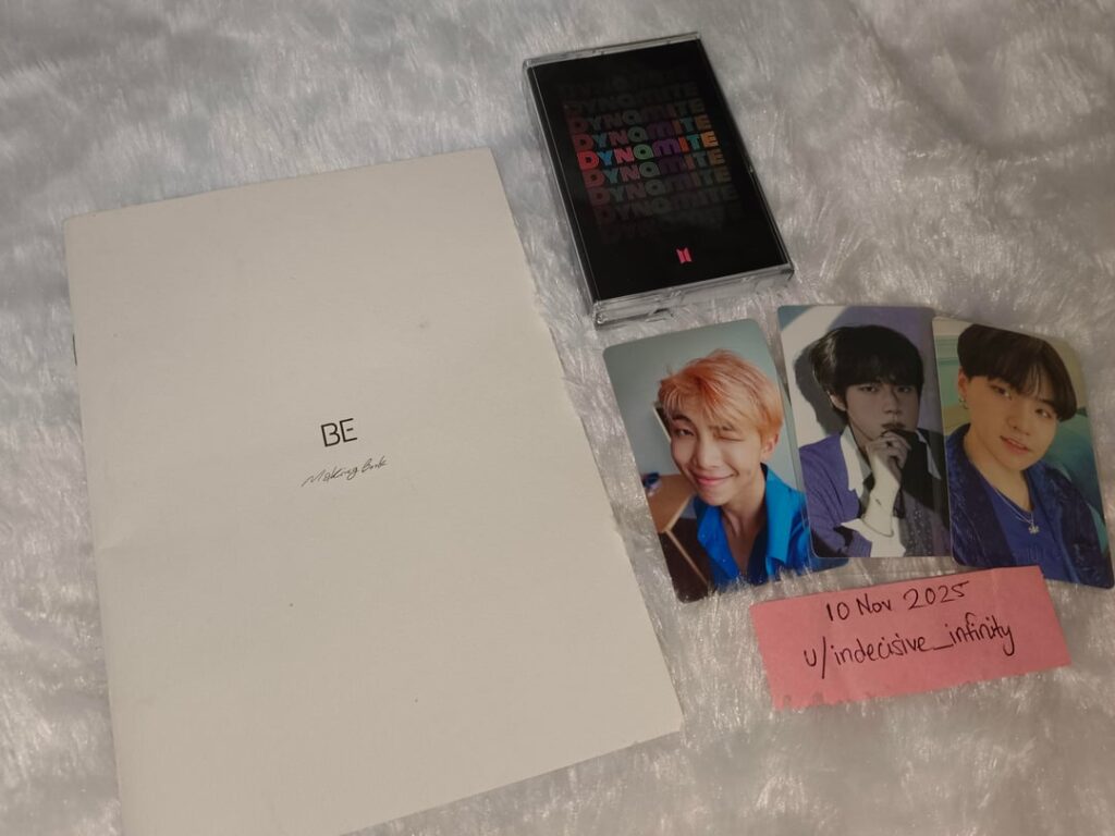 [WTS] [India/WW] Selling BE photobook, Dynamite cassette and PCs