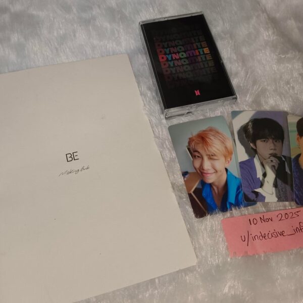 [WTS] [India/WW] Selling BE photobook, Dynamite cassette and PCs