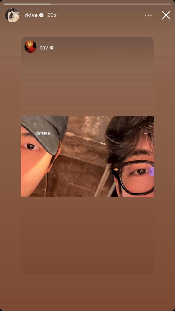 251122 RM on Instagram