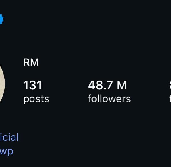 Namjoon has updated his IG profile pic 071125