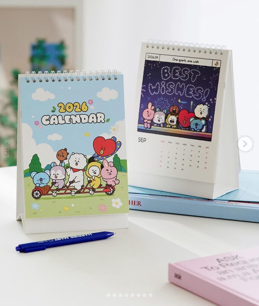 251106 Line Friends Square on Instagram: BT21 has your back every day, even in the new year!