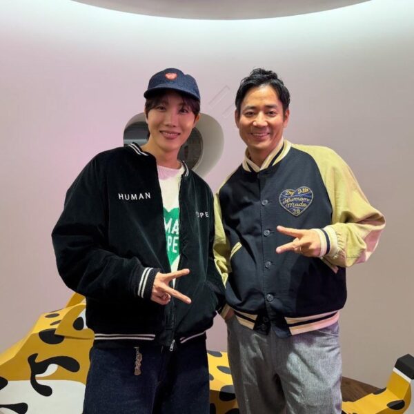 251122 J-Hope featured on Rei Matsunuma (CEO, Human Made) Instagram Stories