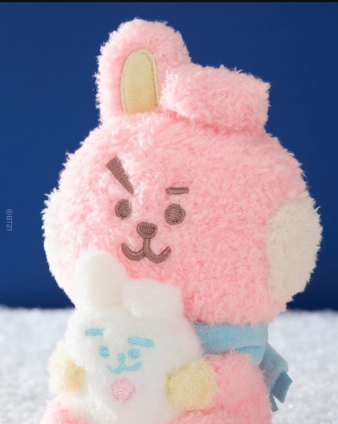 251119 Line Friends Square on Instagram: Ta-da! A snowman that looks just like me, for you! ⛄️