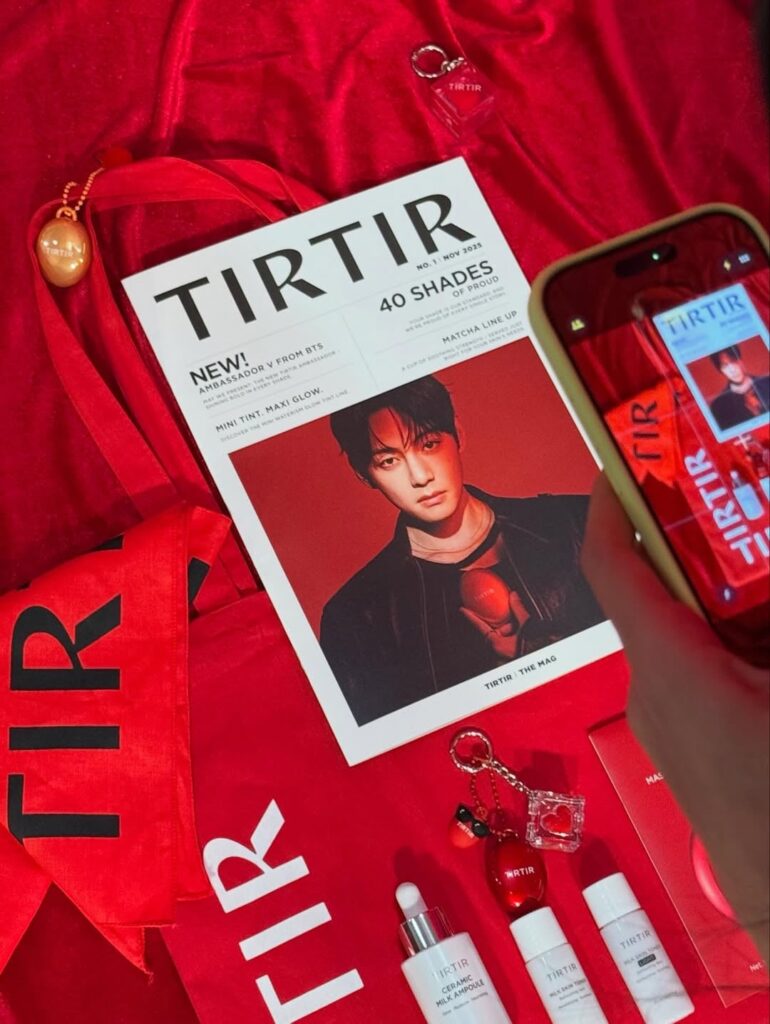TIRTIR Global Instagram feat. Taehyung - 141125 | D-2 TIRTIR is coming to Melrose