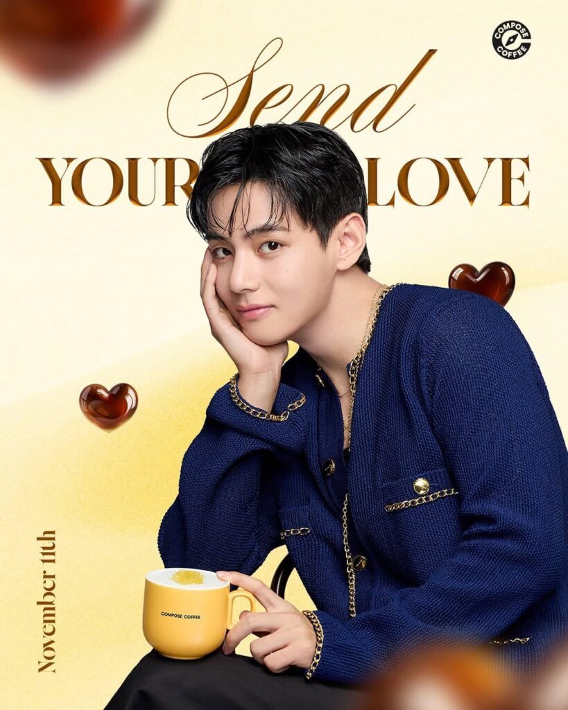 251111 Compose Coffee on Instagram (featuring V)