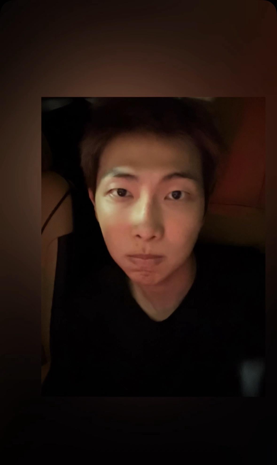 251111 RM on Weverse Moment