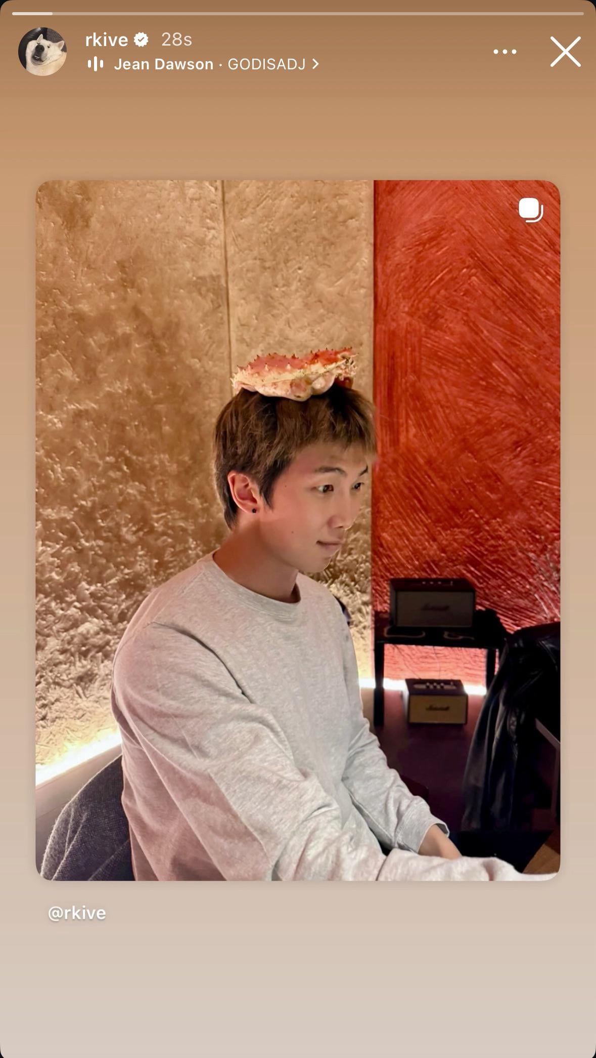 Namjoon IG Story 301125