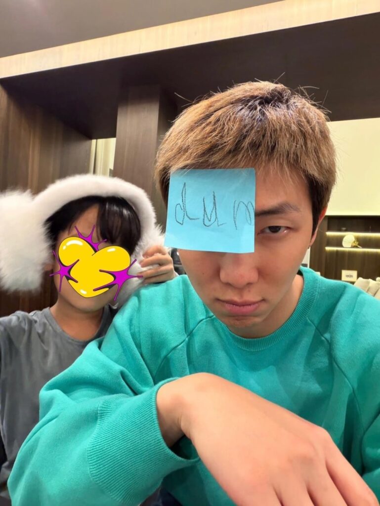 251130 RM on Instagram