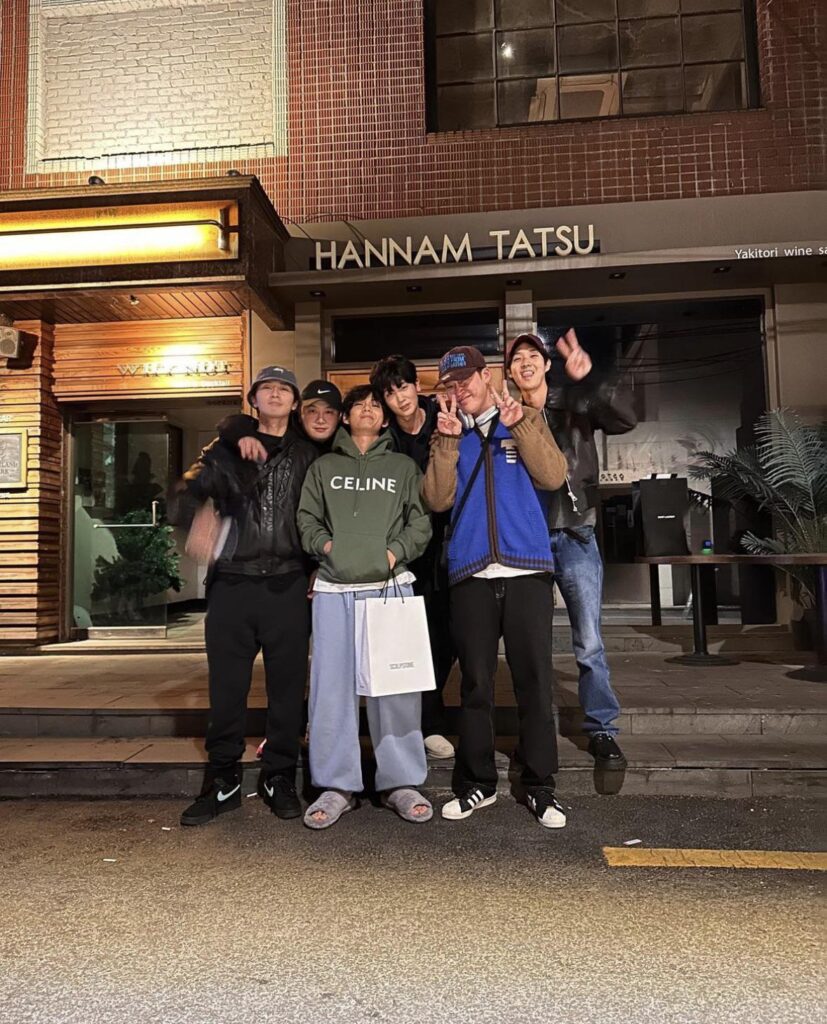 Choi Wooshik IG Post with Taehyung & Wooga Squad! - 270323