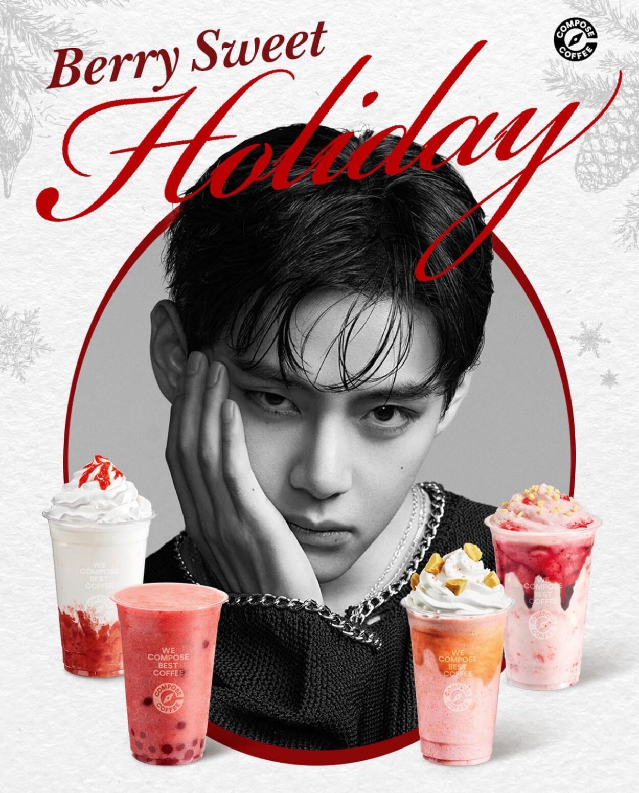 Compose Coffee IG Post ft. V - Berry Sweet Holiday 231225