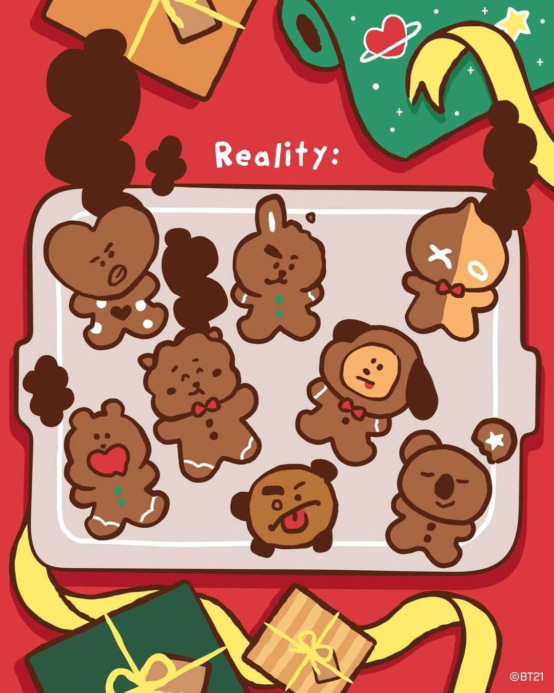 251226 BT21 Hong Kong on Instagram: Boxing Day 👀