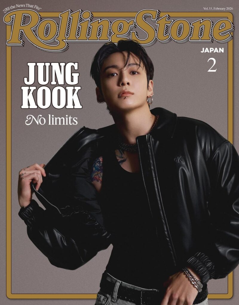 251208 Rolling Stone Japan, Korea & UK: covers with Jungkook
