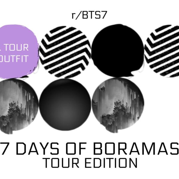 r/BTS7's 7 Days of Boramas: Tour Edition | Day 1: Favourite Tour Outfit