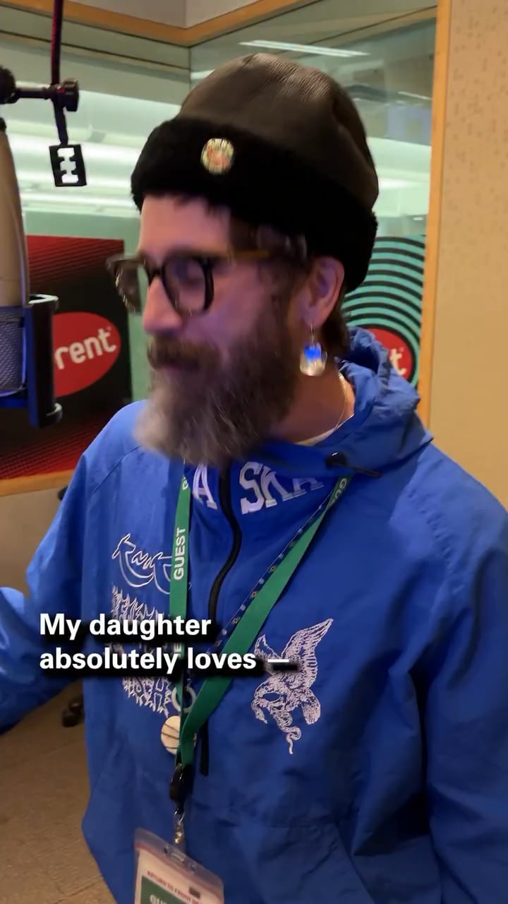 251208 John Gourley of Portugal. The Man discusses the group’s introduction to K-Pop through BTS (from MPR’s The Current on Instagram)