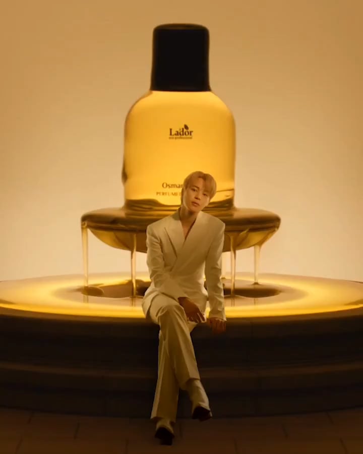 251211 Olive Young: Jimin for LADOR 'Osmanthus Perfumed Hair Oil'