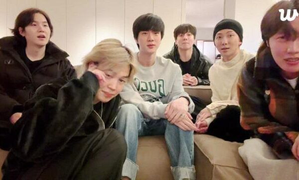 Namjoon (with BTS) Weverse Live 311225